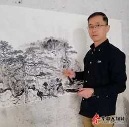 華夏書畫藝術人物 | 中國山水畫家呂福林