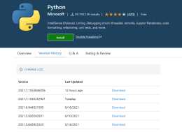 VSC Python擴充套件2021.7版本釋出