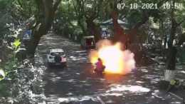 杭州電動車電池爆炸燃燒，一家三口燒傷，為何逃離的時間都沒有？
