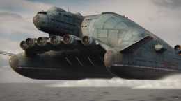 裡海怪物：身長100米的科幻飛機緊貼海面10米以800公里時速狂奔！