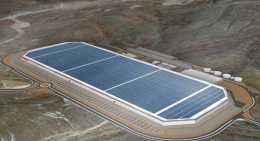 特斯拉內華達超級工廠屋頂太陽能電池板面積擴大 已接近一半
