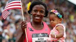 28歲田徑運動員懷孕34周，挺著肚子跑完800米，全場起立為她鼓掌